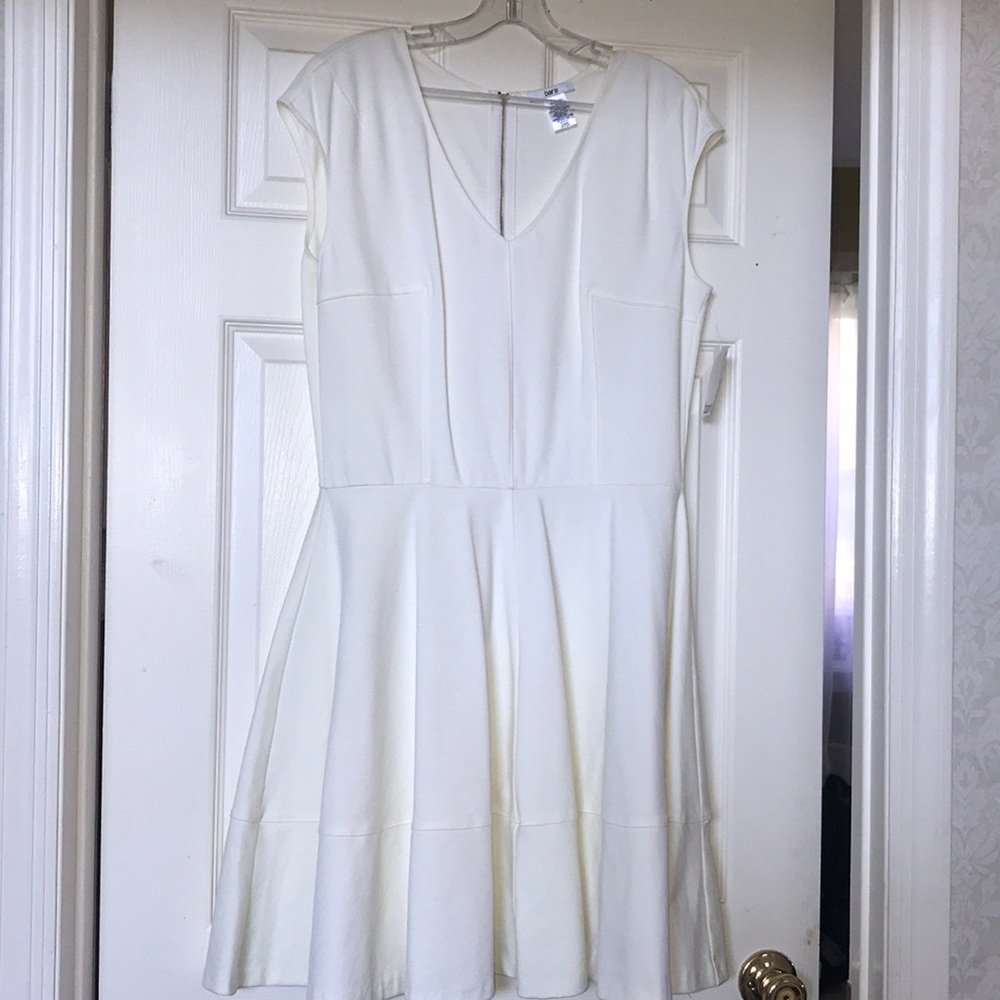 white dress